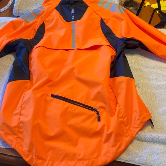 Ralph Lauren RLX Women's Fluorescent Orange Ski Jacket - Picture 7 of 7